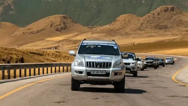 India to London by Road: