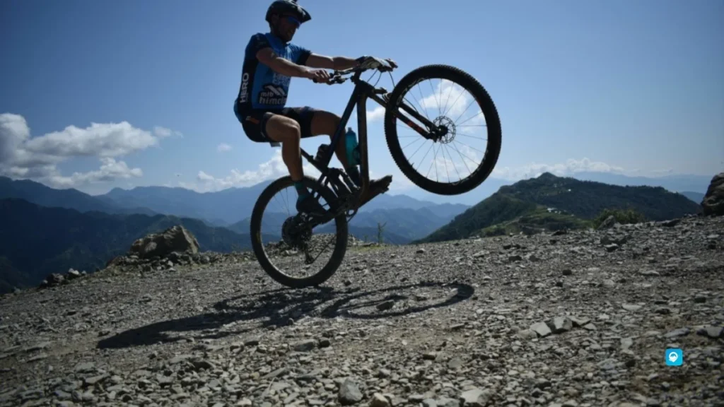 Mountain biking