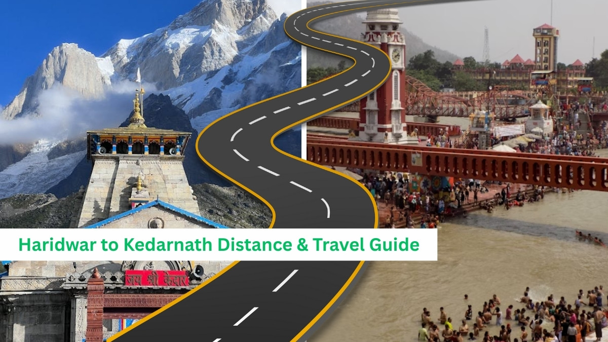 Haridwar to Kedarnath Distance