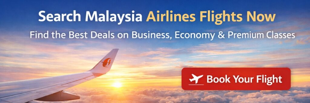Malaysia Airlines Flight Booking
