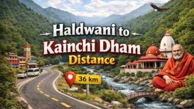 Haldwani to Kainchi Dham Distance