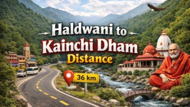 Haldwani to Kainchi Dham Distance