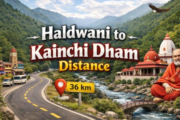 Haldwani to Kainchi Dham Distance