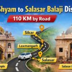 Khatu Shyam to Salasar Balaji Distance